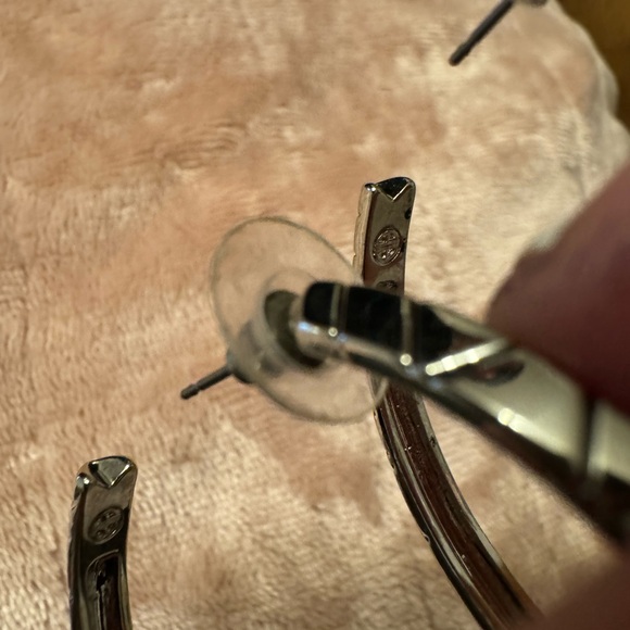 House of Harlow authentic vintage large hoops - Picture 3 of 4